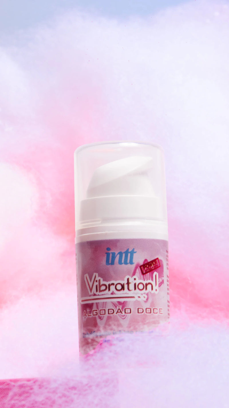 Lubrificante Vibration Gel Algodão Doce Intt 17ml