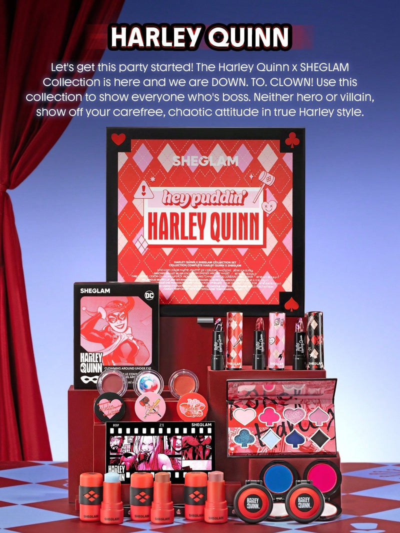 Harley Quinn X SHEGLAM Conjunto de coleção