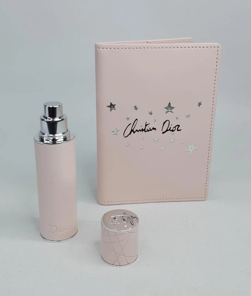 Kit Christian Dior Perfume e Porta Passaporte Rosa - Condição: Perfeita