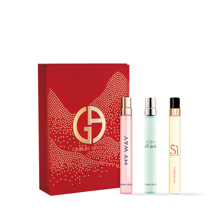 GIORGIO ARMANI Conjunto de descoberta de fragrâncias femininas de 3 peças | ADVENT CALENDAR 2024