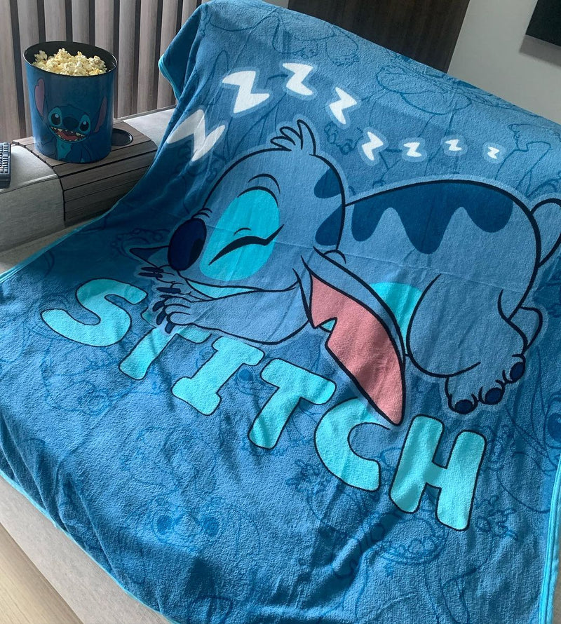 KIT MANTA COM BALDE STITCH - DISNEY