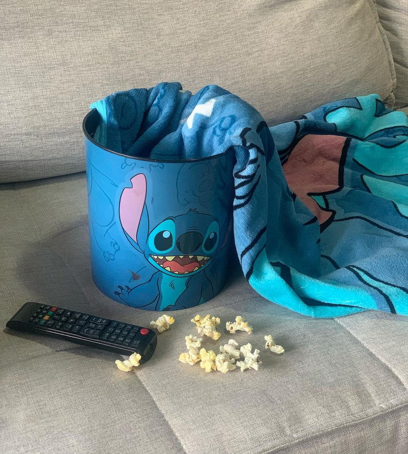 KIT MANTA COM BALDE STITCH - DISNEY