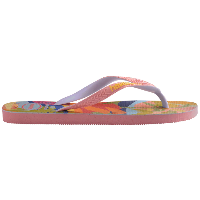 Chinelo Havaianas x Farm Brasil de Cor