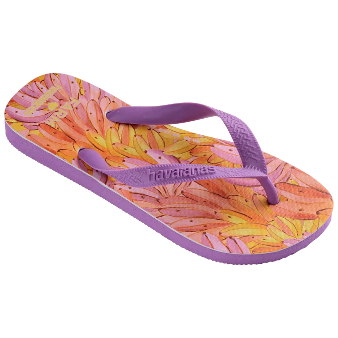 Chinelo Havaianas x Farm Banana Rosa