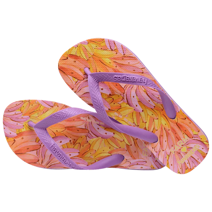 Chinelo Havaianas x Farm Banana Rosa