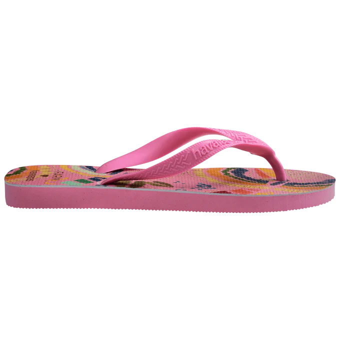 Chinelo Havaianas x Farm Pássaros Coloridos