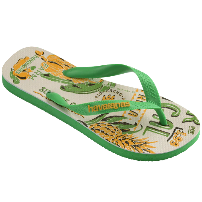 Chinelo Havaianas x Farm Suco de Frutas