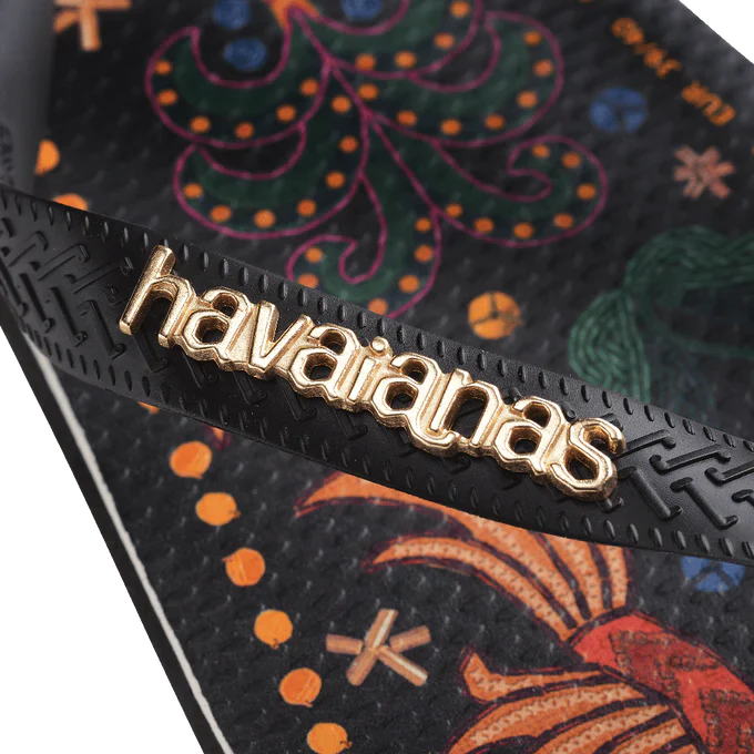 Chinelo Havaianas x Farm Beleza Tropical