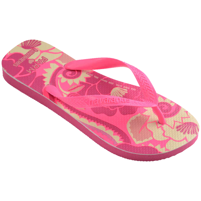 Chinelo Havaianas x Farm Groove Tropical