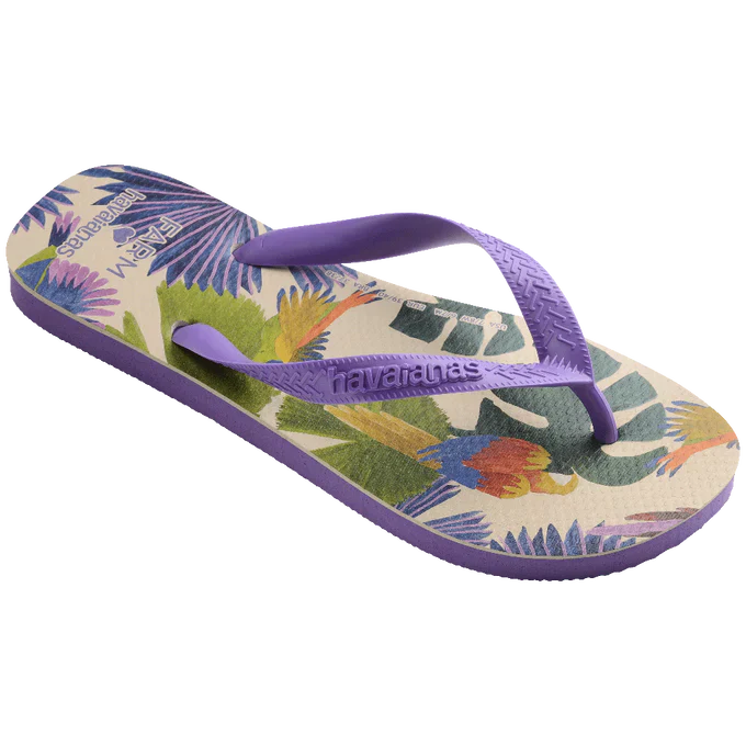 Chinelo Havaianas Farm x Pássaros Pintados