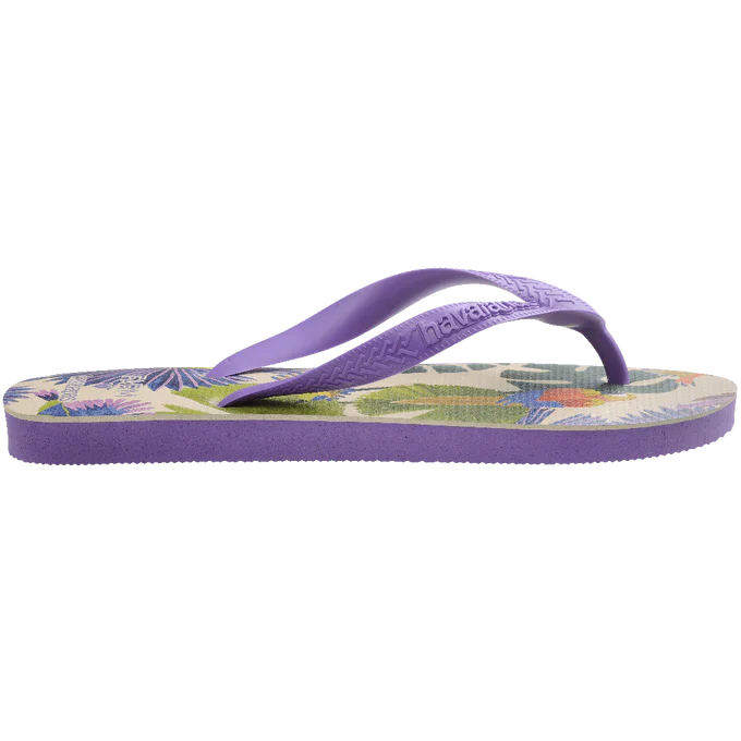 Chinelo Havaianas Farm x Pássaros Pintados