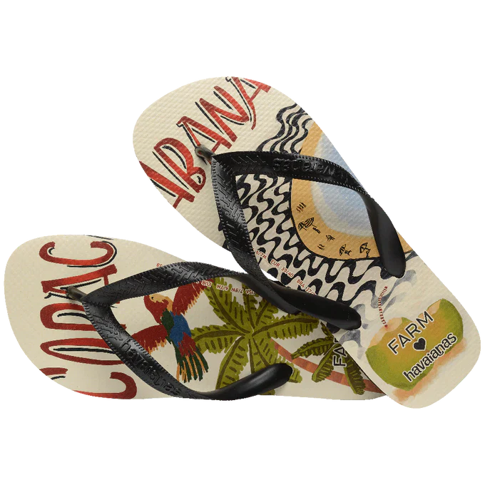 Chinelo Havaianas Farm x Copacabana