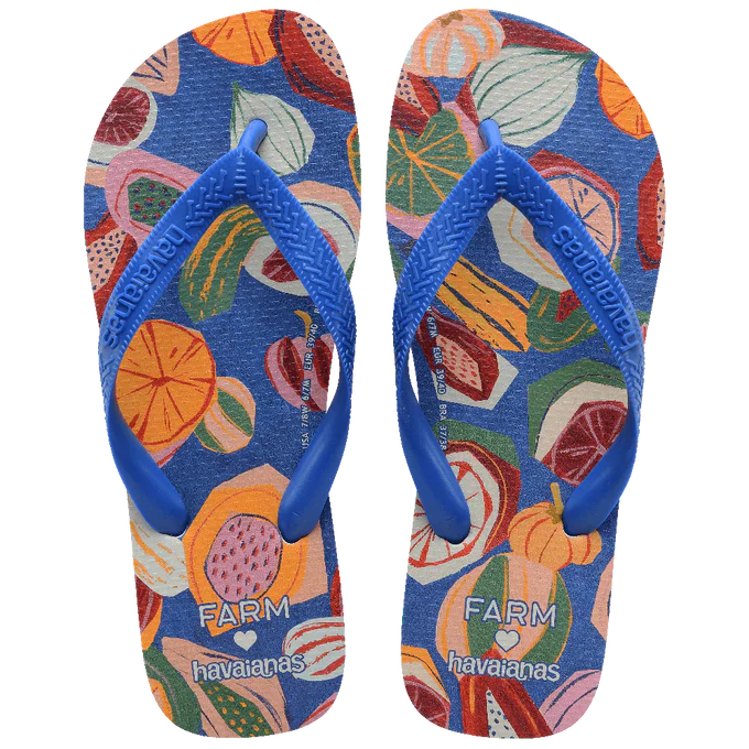 Chinelo Havaianas x Farm Salada De Frutas