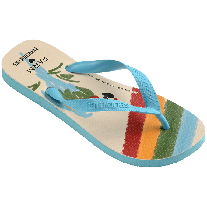 Chinelo Havaianas x Farm Colorido Por Natureza