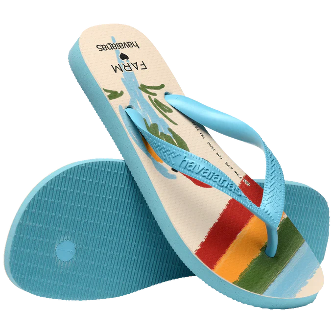 Chinelo Havaianas x Farm Colorido Por Natureza