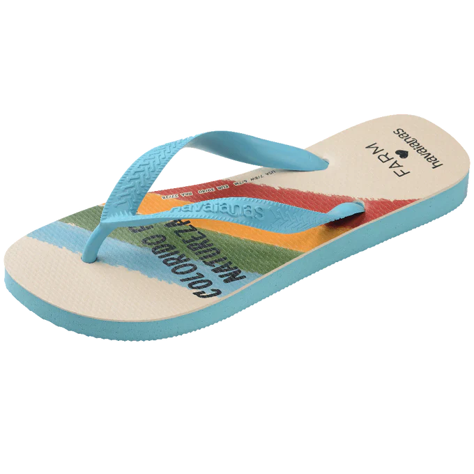 Chinelo Havaianas x Farm Colorido Por Natureza