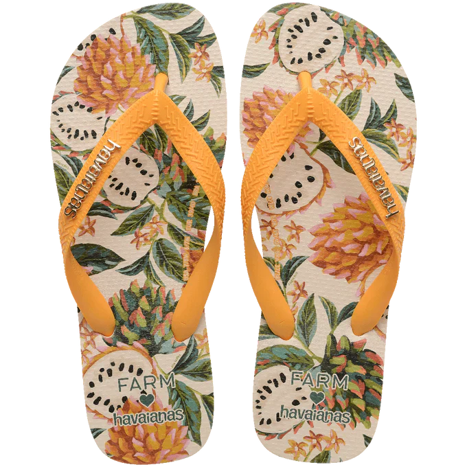 Chinelo Havaianas Farm x Biriba