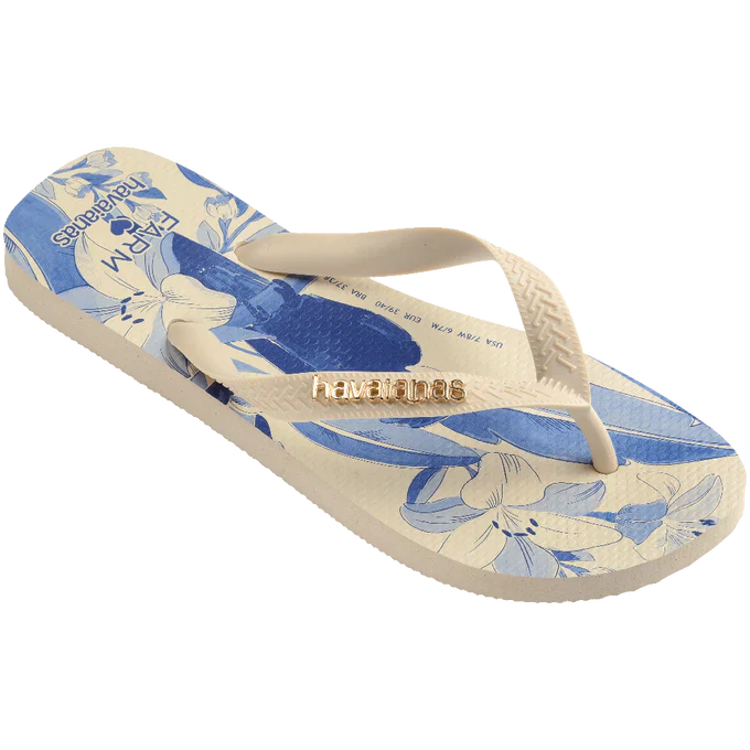 Chinelo Havaianas x Farm Leveza Tropical