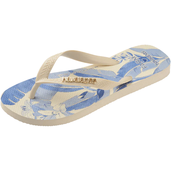 Chinelo Havaianas x Farm Leveza Tropical