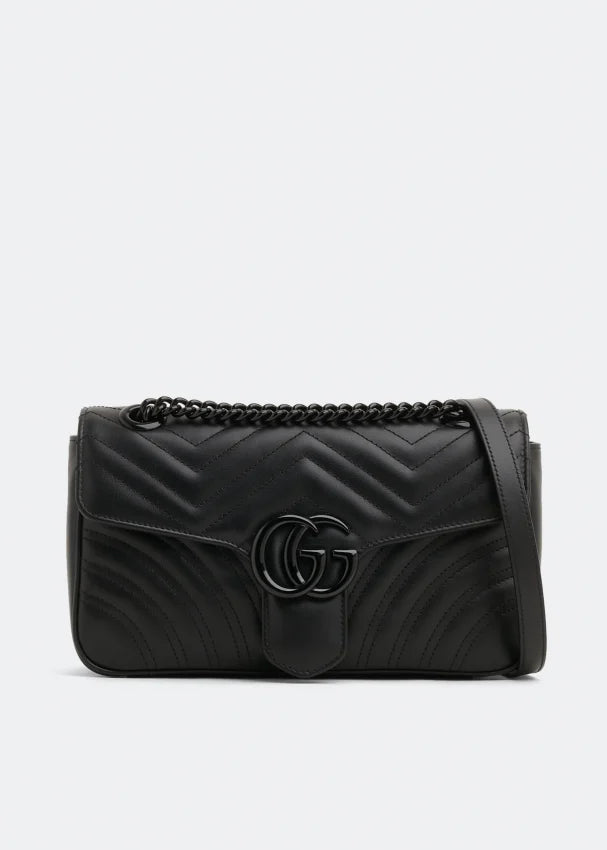 Gucci GG Marmont small shoulder bag Black