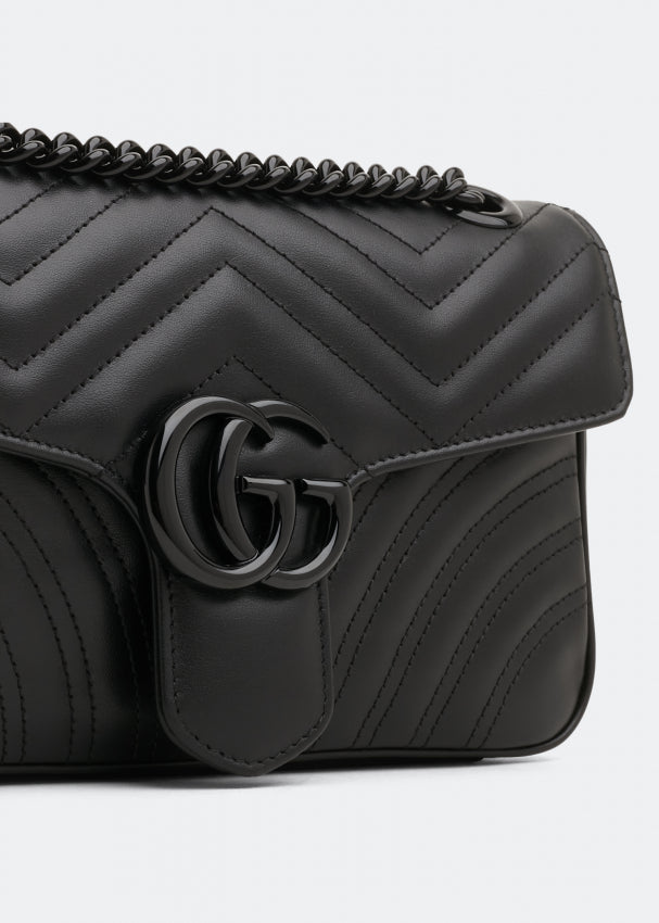 Gucci GG Marmont small shoulder bag Black