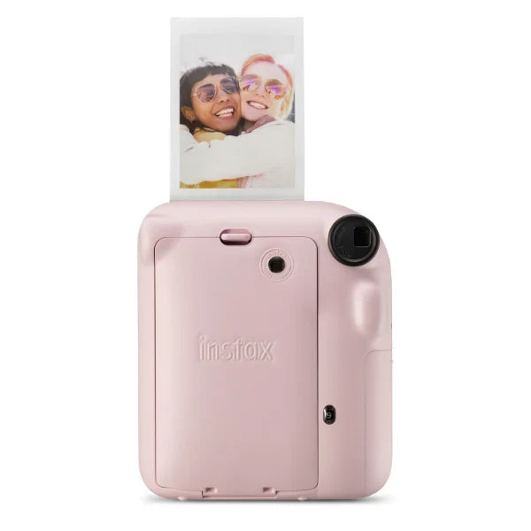 Kit Câmera Instantânea Instax Mini 12 Rosa + Pack 10 filmes Macaron + Bolsa Rosa Gloss