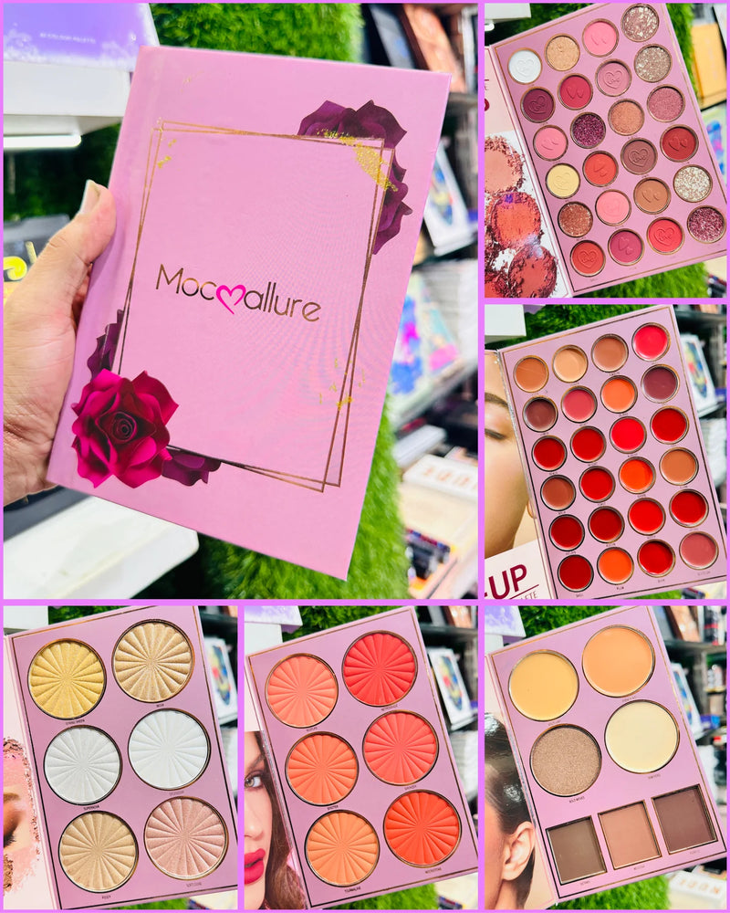 Mocmallure Luxe 5 em 1 Paleta Livro