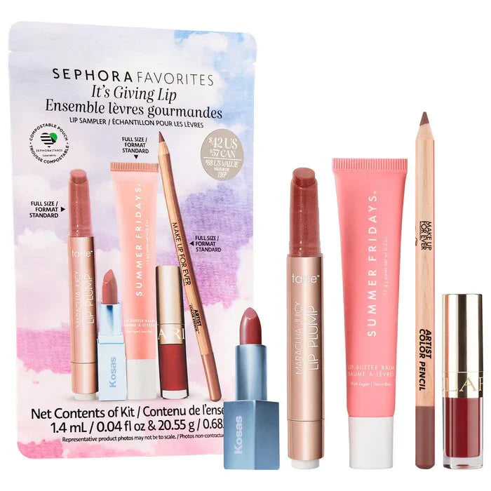 SEPHORA FAVORITES Giving Lip - 5 Produtos