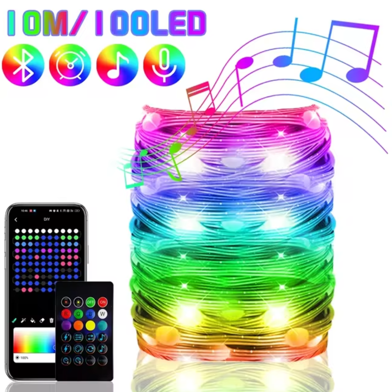 Luzes Leds Natalinas - (Multicolorida)