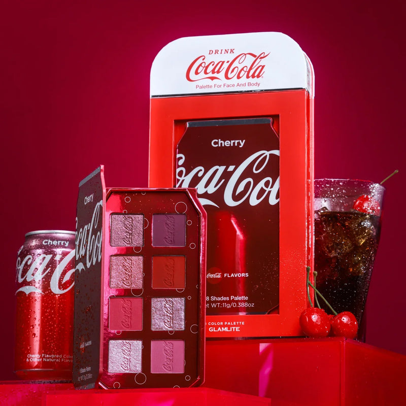 Paleta de Coca-Cola e Glamlite Cherry