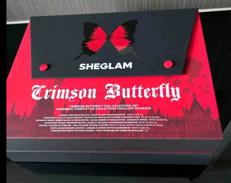 Sheglam Crimson Butterfly Set