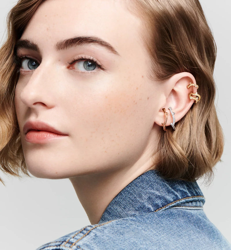 Brinco ear cuff único Bois de Rose - Dior