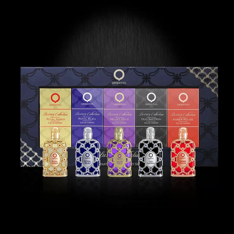 Kit de 5 Miniaturas Perfumes Luxury-Collection Árabe