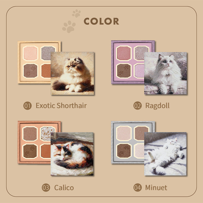 Paleta de sombras My Kitty