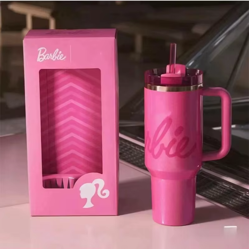 Copo Inox Barbie Primeira Edção