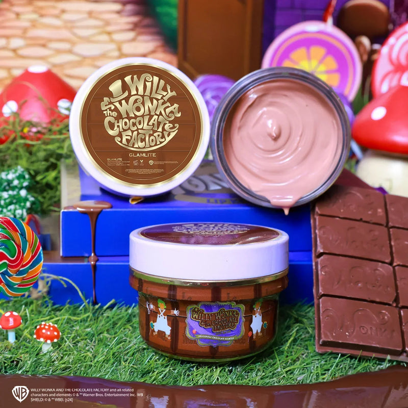 Caixa Fábrica de Chocolate Wonka x Glamlite Coleção Completa