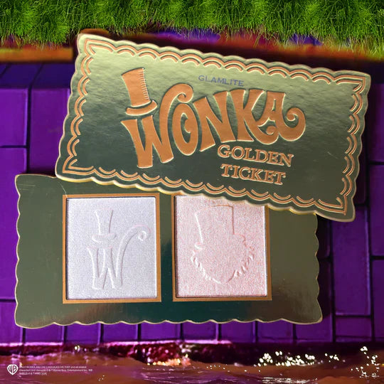 Marcador de sombras Wonka x Glamlite Golden Ticket